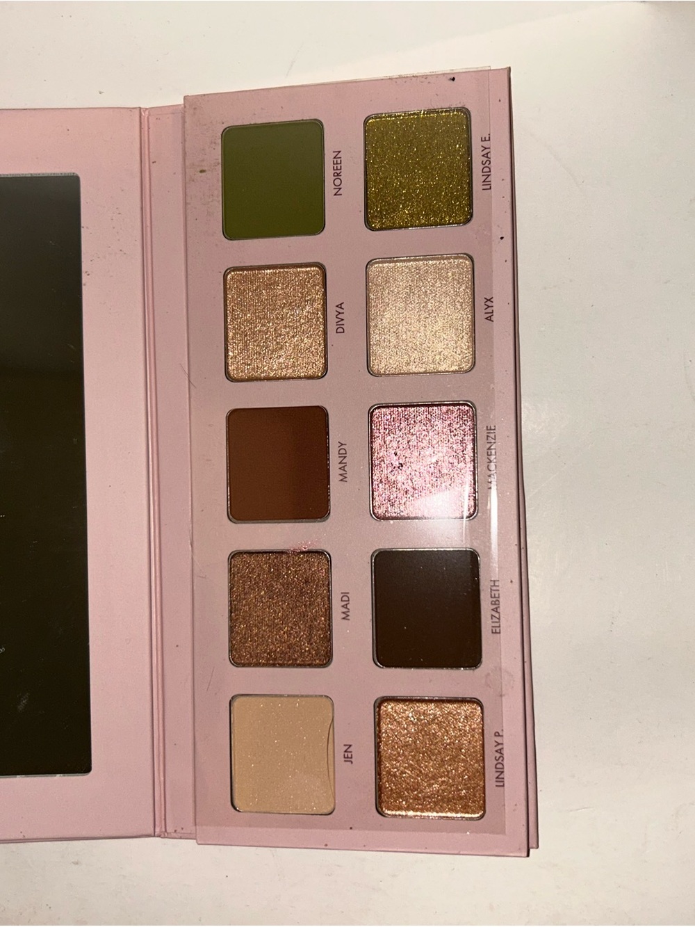 Wander Beauty Rose Pink Eyeshadow Palette-New-No Box - Picture 2 of 2